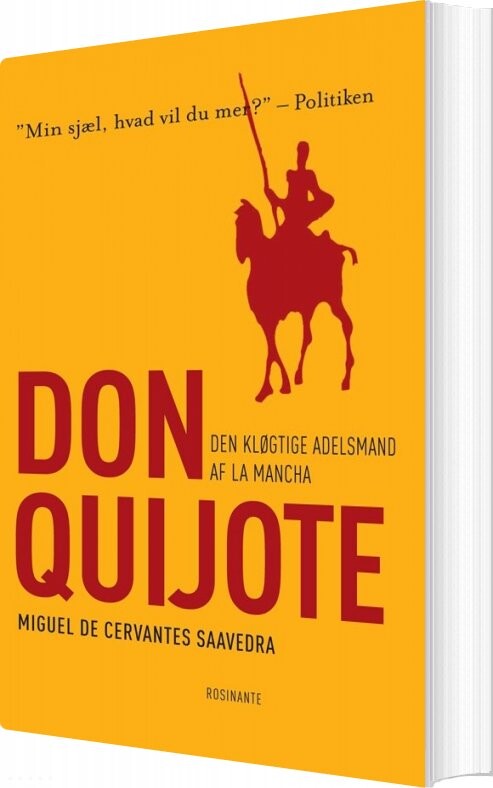 Den Kløgtige Adelsmand Don Quijote Af La Mancha - Miguel De Cervantes Saavedra - Bog