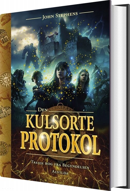 Billede af Den Kulsorte Protokol - Tredje Bog Fra Begyndelsen - John Stephens - Bog