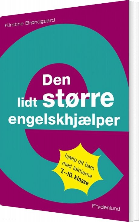 Billede af Den Lidt Større Engelskhjælper - Kirstine Brøndgaard - Bog