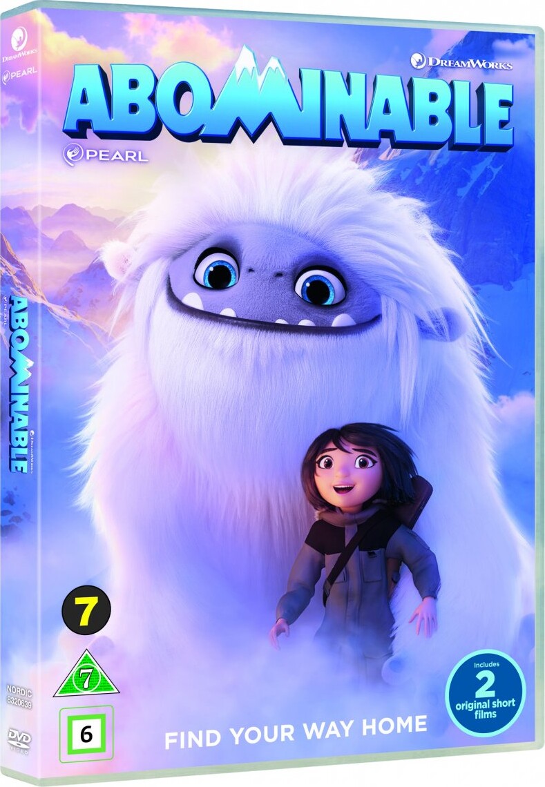 Se Den Lille Afskyelige Snemand / Abominable - 2019 - DVD - Film hos Gucca.dk