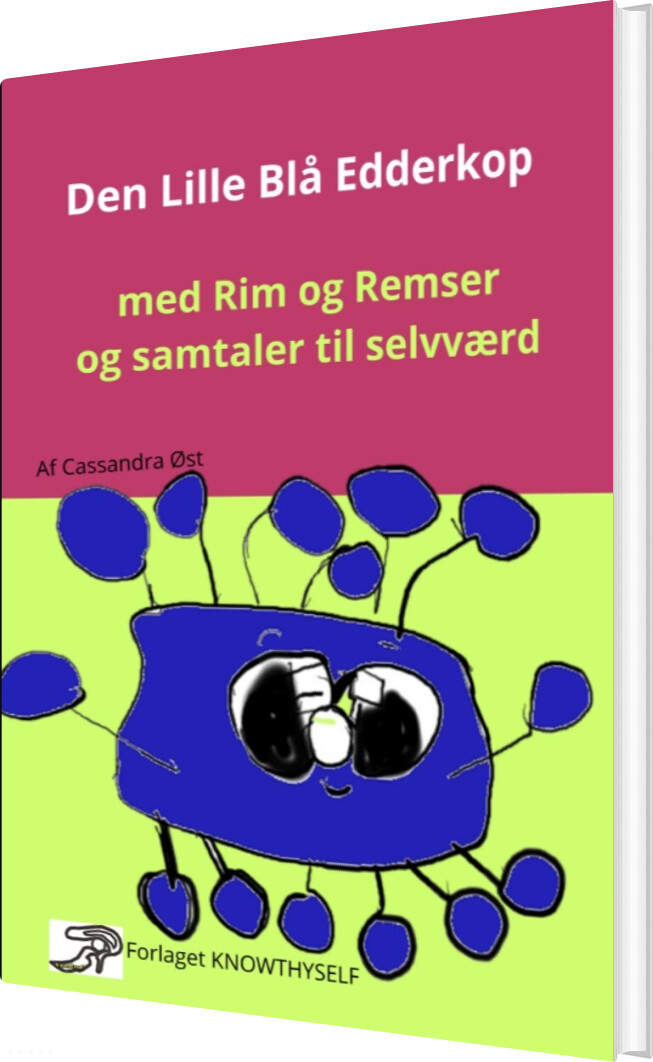 Den Lille Blå Edderkop - Cassandra øst - Bog