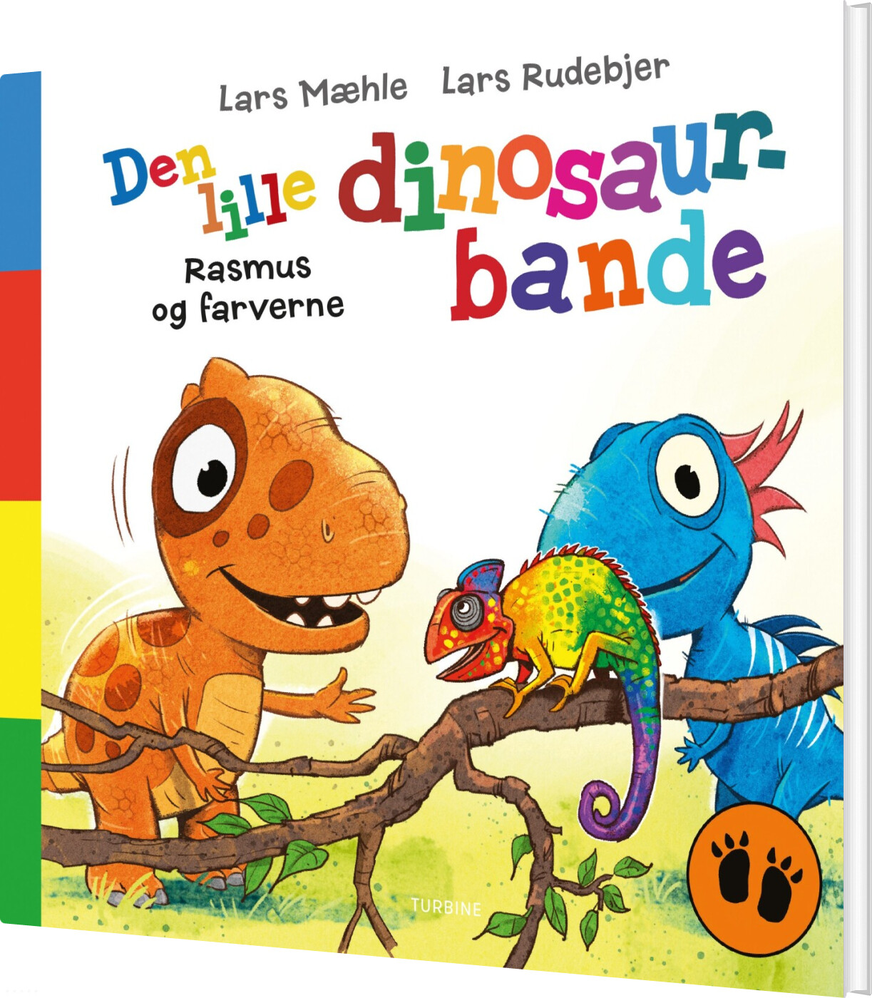 Den Lille Dinosaurbande - Rasmus Og Farverne - Lars Mæhle - Bog