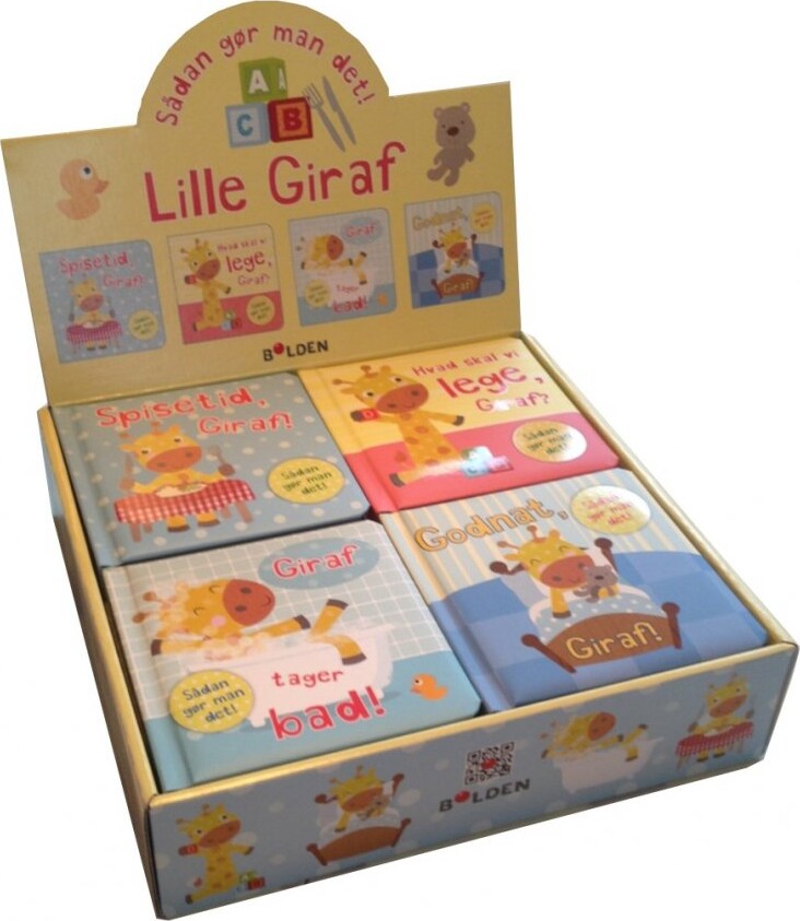 Billede af Den Lille Giraf 1-4 - Diverse - Bog