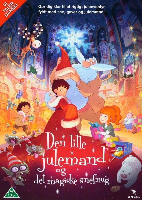Den Lille Julemand Og Det Magiske Snefnug - DVD - Film