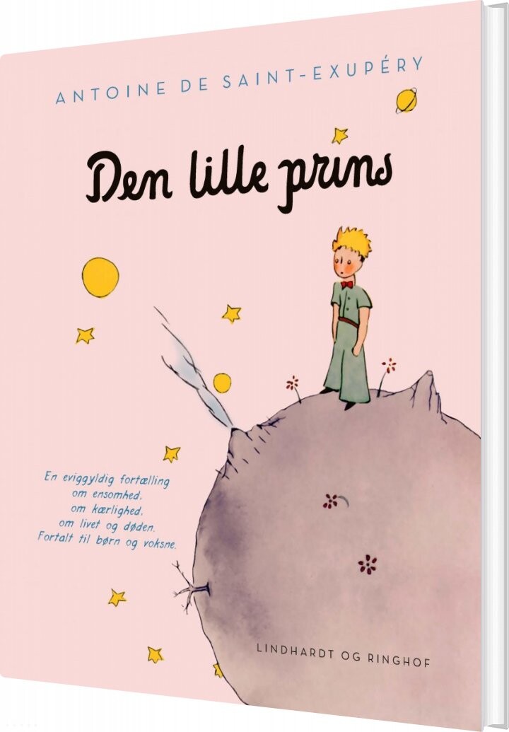 Billede af Den Lille Prins, Lyserød Hardback - Antoine De Saint-exupéry - Bog