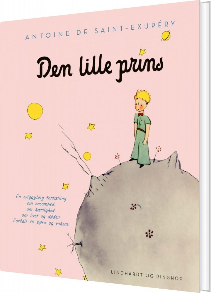 Billede af Den Lille Prins - Lyserød Med Smudsomslag - Antoine De Saint-exupéry - Bog
