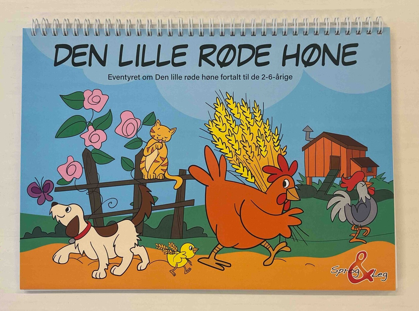 Billede af Den Lille Røde Høne - Anne Lindhard - Bog
