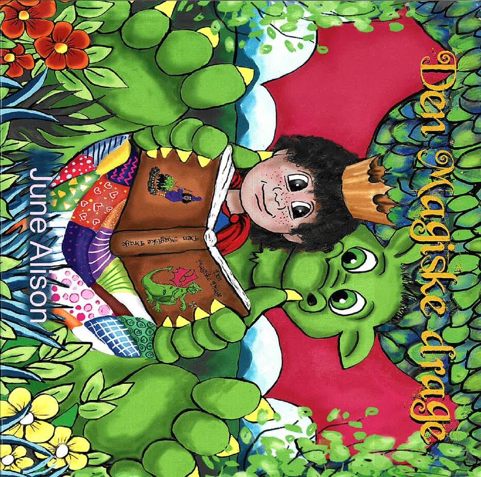 Den Magiske Drage - June Alison - Bog