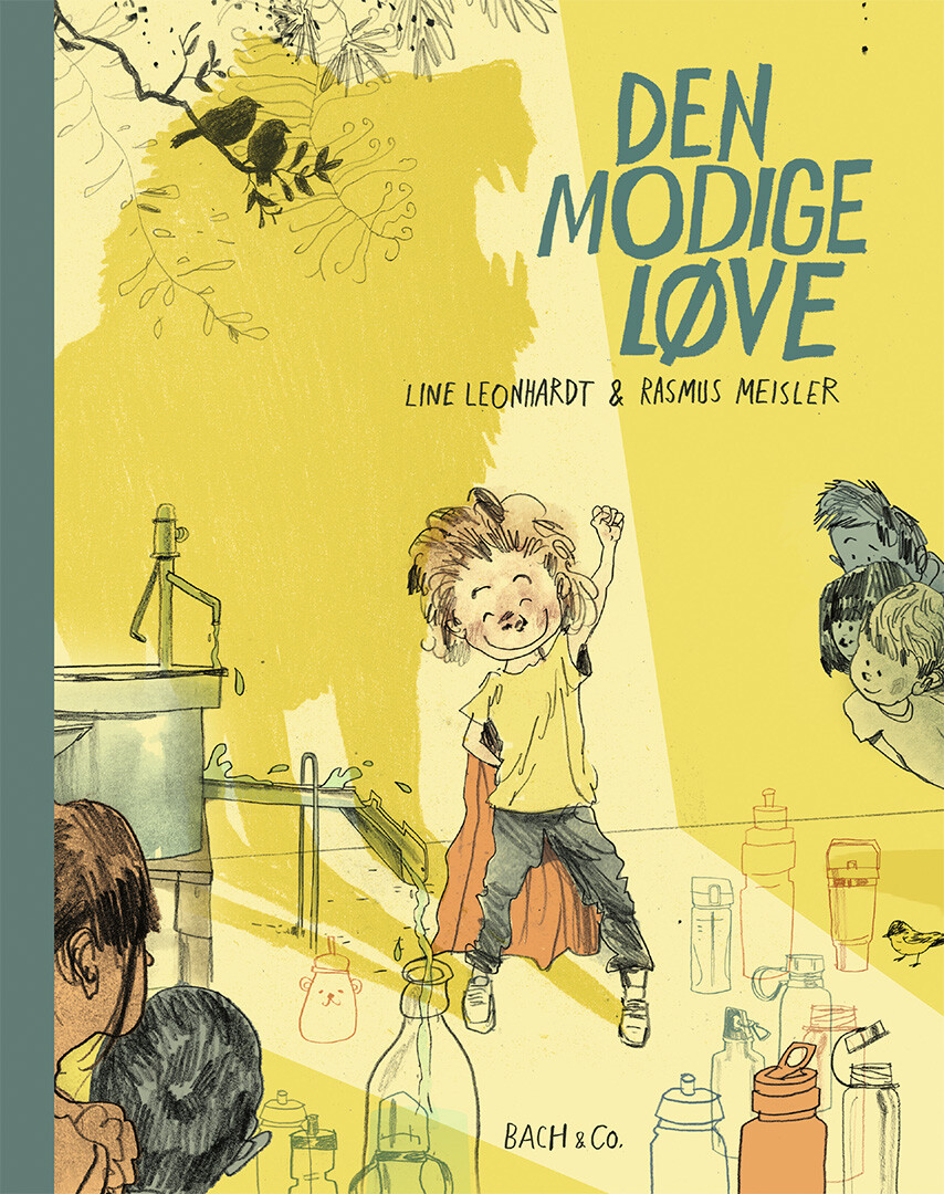 Den Modige Løve - Line Leonhardt - Bog