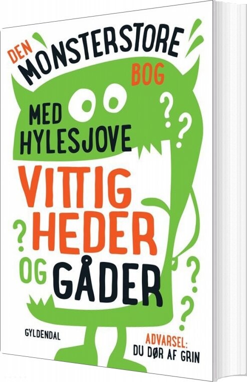 Den Monsterstore Bog Med Hylesjove Vittigheder Og Gåder - Sten Wijkman Kjærsgaard - Bog