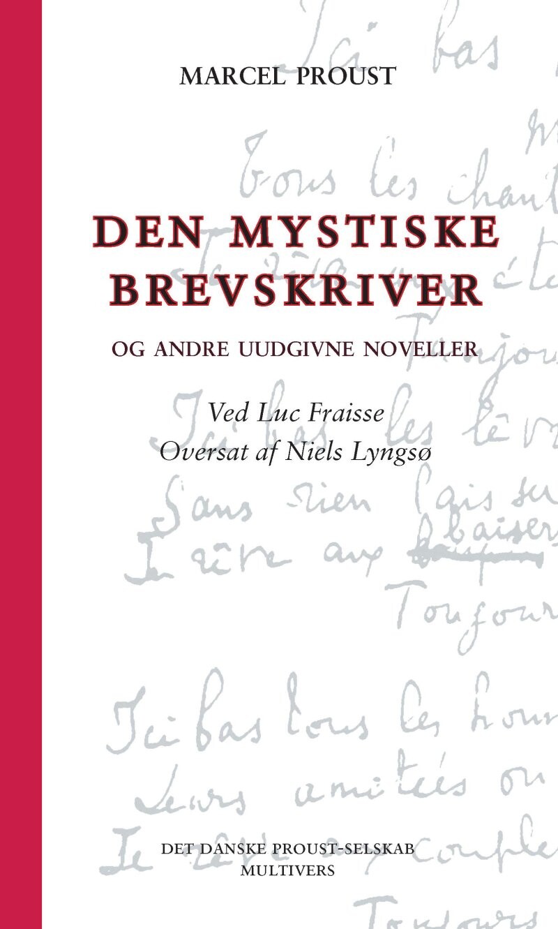 Billede af Den Mystiske Brevskriver - Marcel Proust - Bog