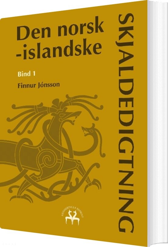 Billede af Den Norsk-islandske Skjaldedigtning - Finnur Jónsson - Bog