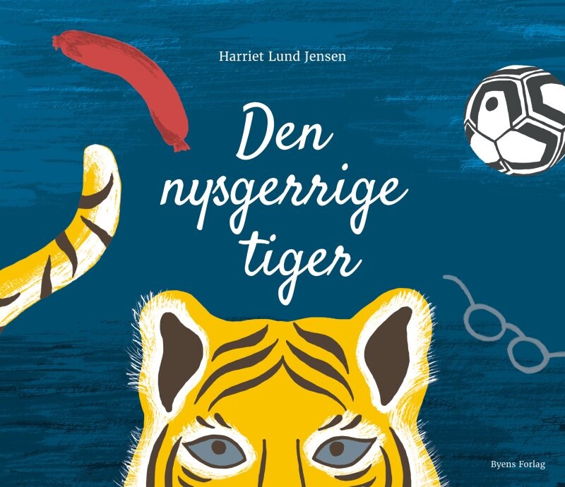 Billede af Den Nysgerrige Tiger - Harriet Lund Jensen - Bog