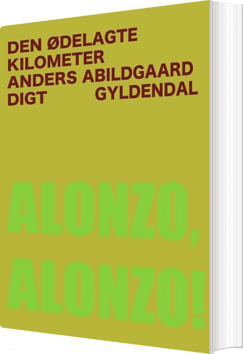 Billede af Den ødelagte Kilometer - Anders Abildgaard - Bog