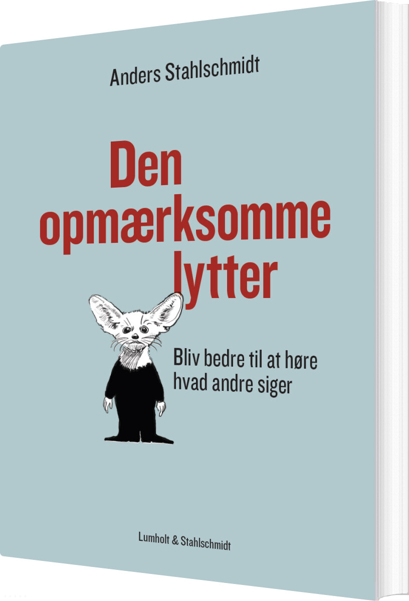 Billede af Den Opmærksomme Lytter - Anders Stahlschmidt - Bog