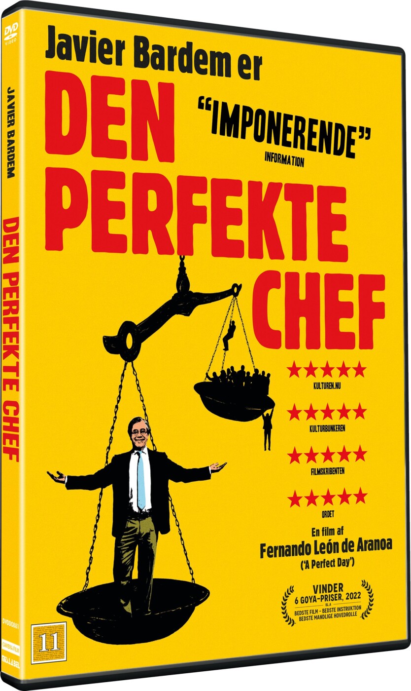 Den Perfekte Chef - DVD - Film