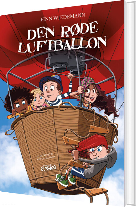 Den Røde Luftballon - Finn Wiedemann - Bog