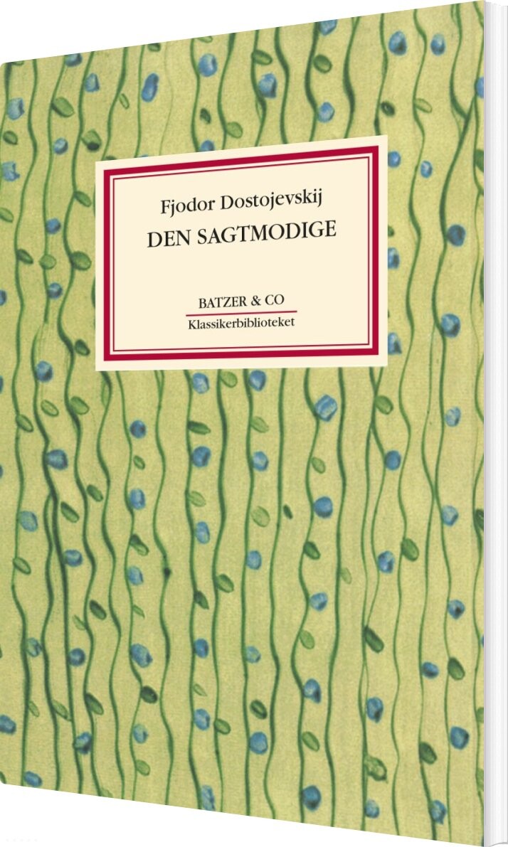 Billede af Den Sagtmodige - F. M. Dostojevskij - Bog