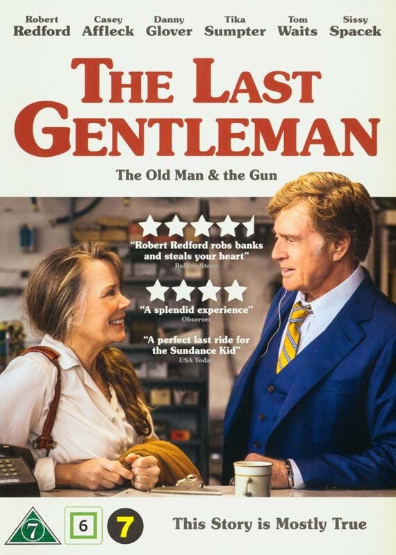 Den Sidste Gentleman / The Old Man And The Gun - DVD - Film