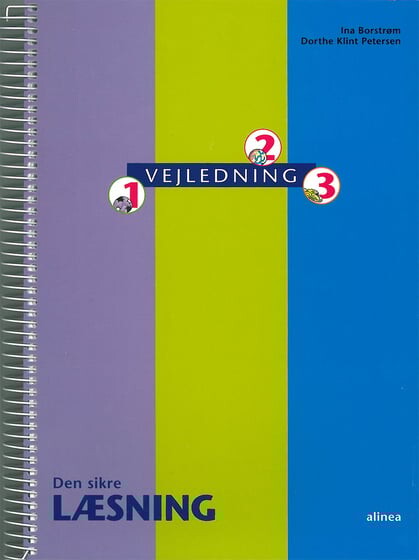 Billede af Den Sikre Læsning 1-3, Vejledning - Ina Borstrøm - Bog