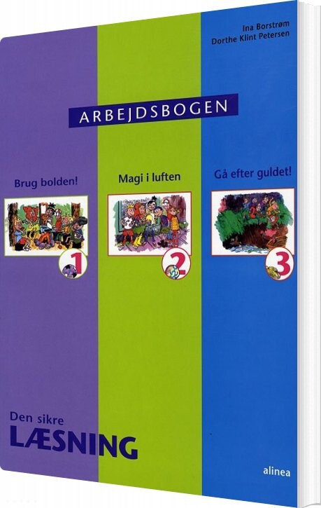 Den Sikre Læsning, Arbejdsbogen 1,2,3/web - Ina Borstrøm - Bog