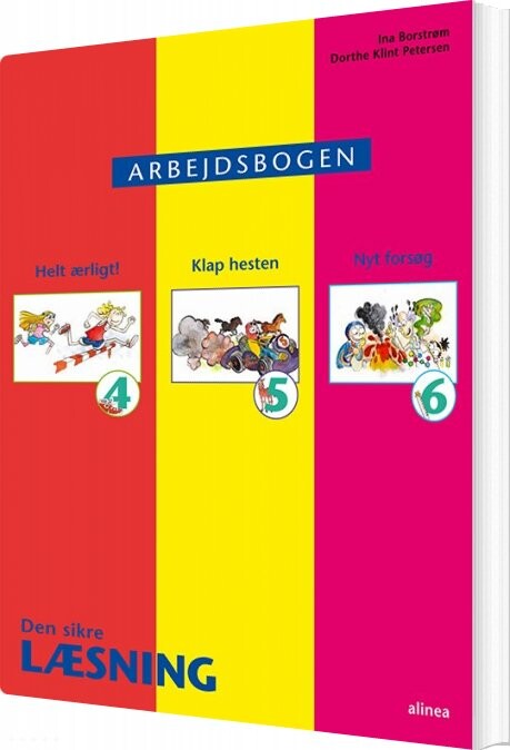 Billede af Den Sikre Læsning, Arbejdsbogen 4,5,6/web - Ina Borstrøm - Bog