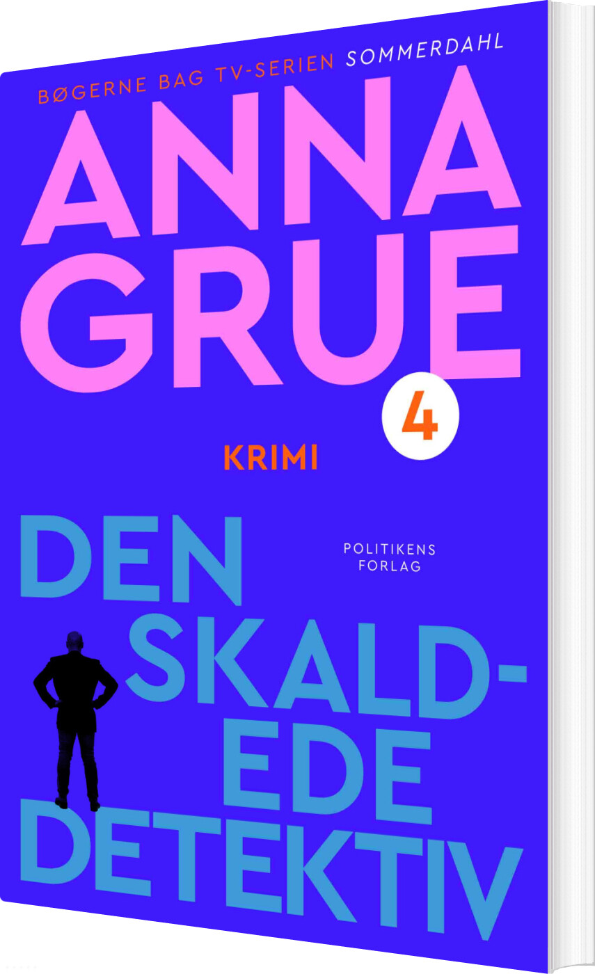Den Skaldede Detektiv - Anna Grue - Bog