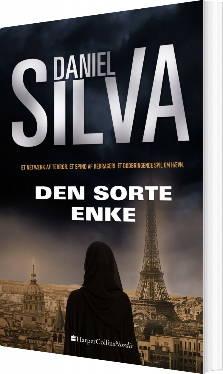 Den Sorte Enke - Daniel Silva - Bog