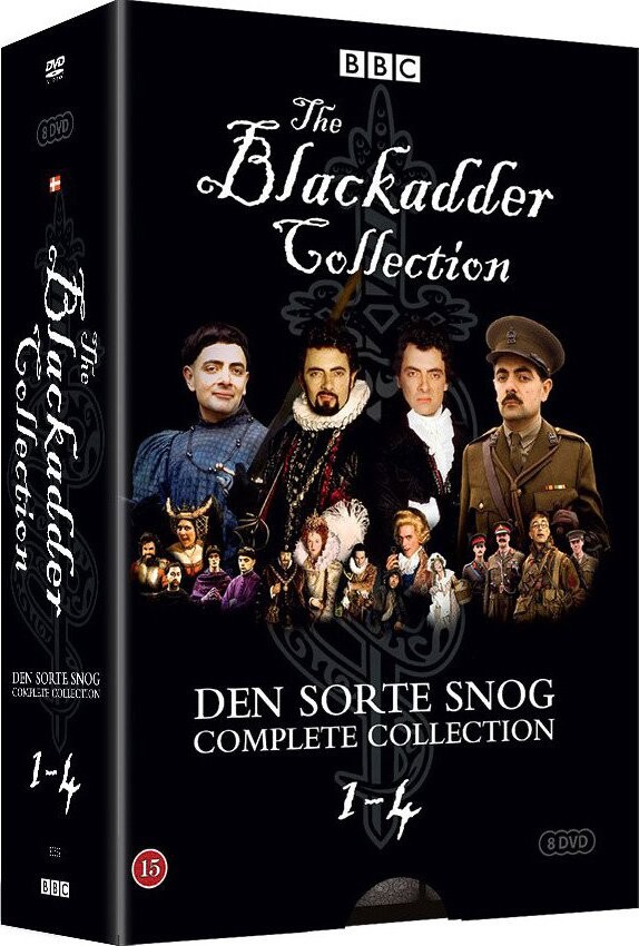 The Blackadder - Den Sorte Snog - Den Komplette Samling - DVD - Tv-serie