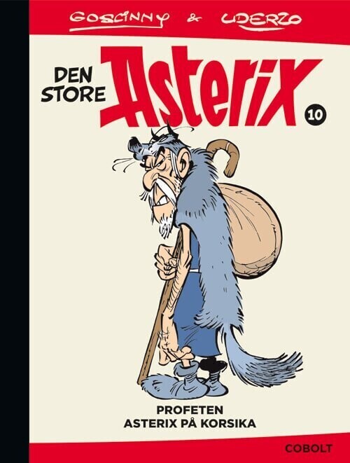 Den Store Asterix 10: Profeten - Asterix På Korsika - René Goscinny - Bog