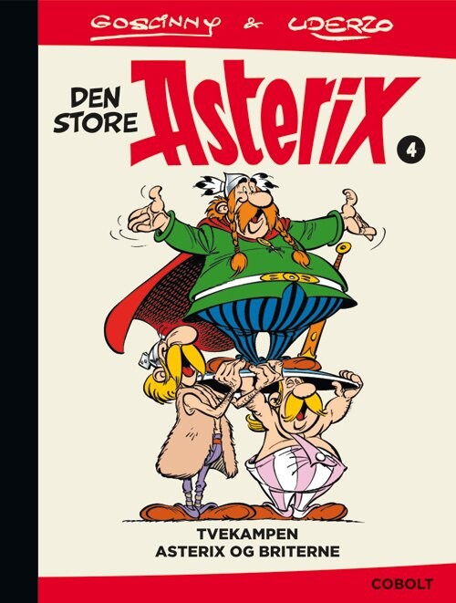 Billede af Den Store Asterix 4 - René Goscinny - Tegneserie hos Gucca.dk