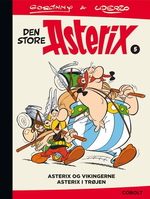 Billede af Den Store Asterix 5 - René Goscinny - Tegneserie hos Gucca.dk