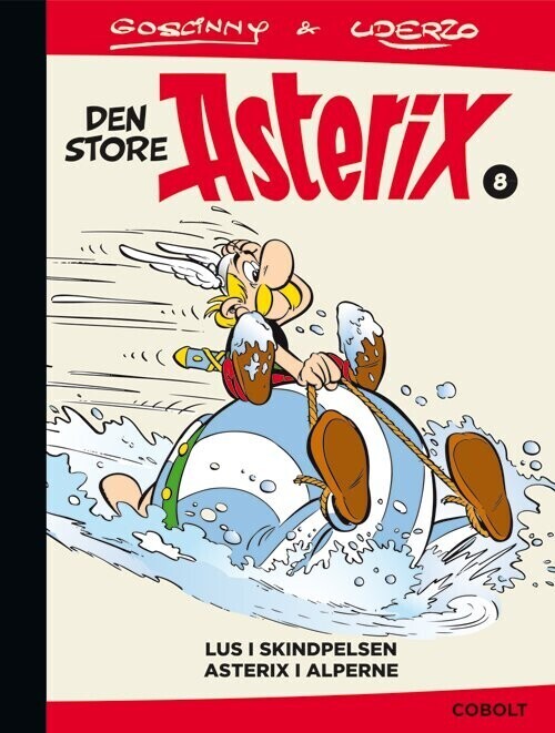 Den Store Asterix 8: Lus I Skindpelsen - Asterix I Alperne - René Goscinny - Bog