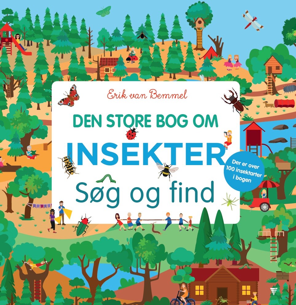 Den Store Bog Om Insekter - Søg Og Find - Erik Van Bemmel - Bog