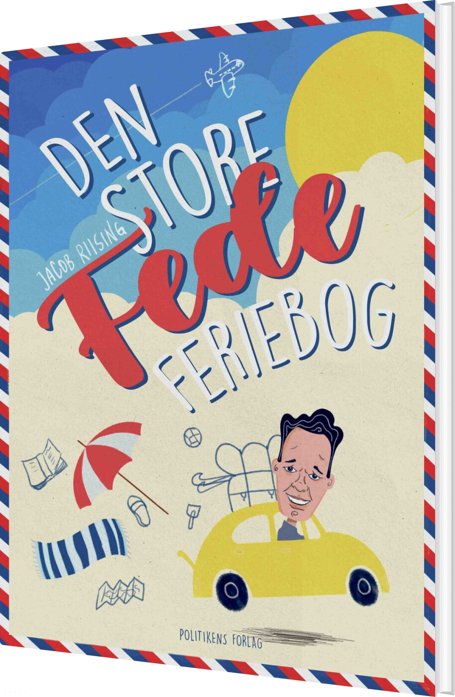 Den Store Fede Feriebog - Jacob Riising - Bog