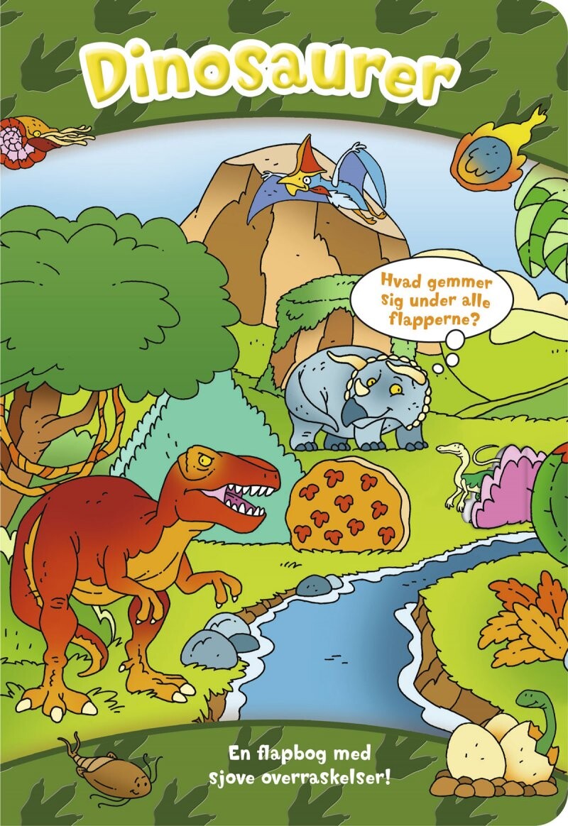 Se Den Store Flapbog: Dinosaurer - Diverse - Bog hos Gucca.dk
