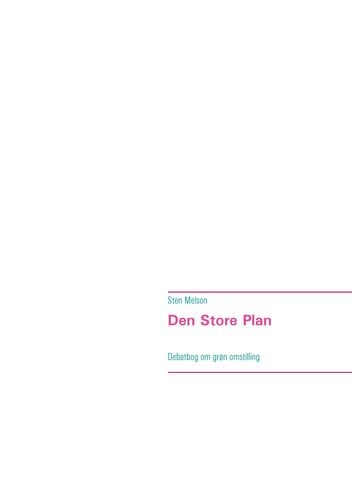 Billede af Den Store Plan - Sten Melson - Bog