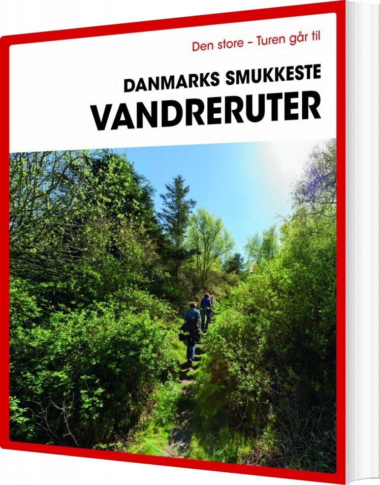Billede af Den Store Turen Går Til Danmarks Smukkeste Vandreruter - Gunhild Riske - Bog