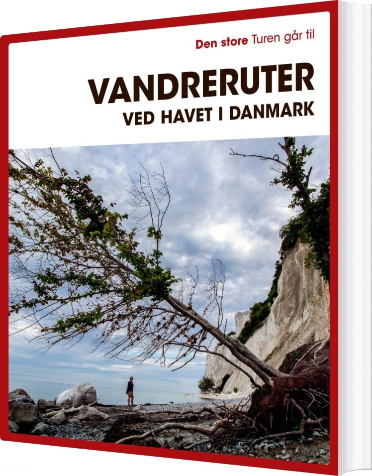 Billede af Den Store Turen Går Til Vandreruter Ved Havet I Danmark - Gunhild Riske - Bog