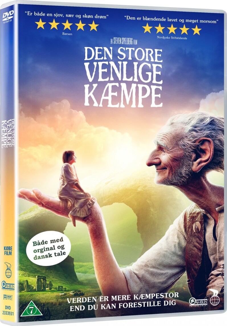 Den Store Venlige Kæmpe / The Bfg - DVD - Film
