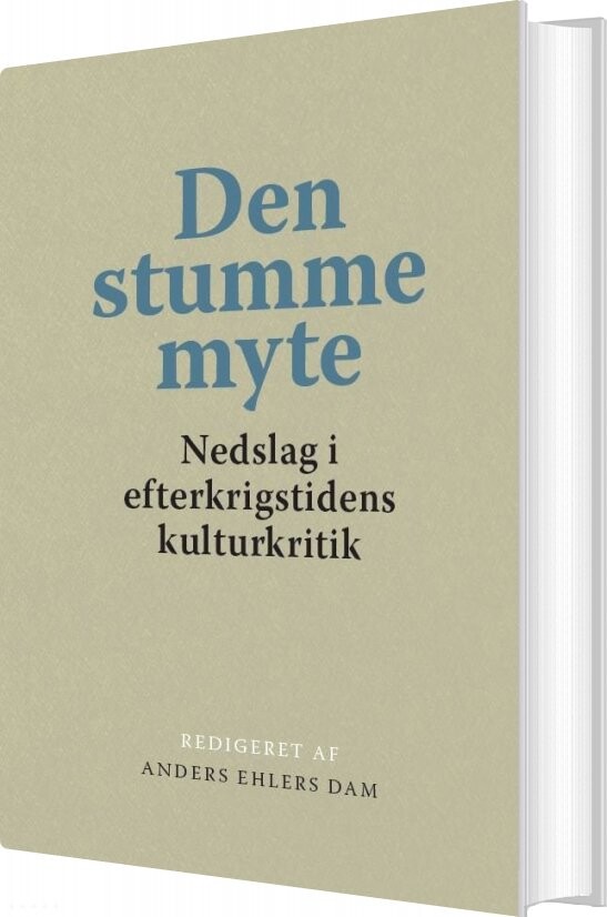 Den Stumme Myte - Anders Ehlers Dam - Bog