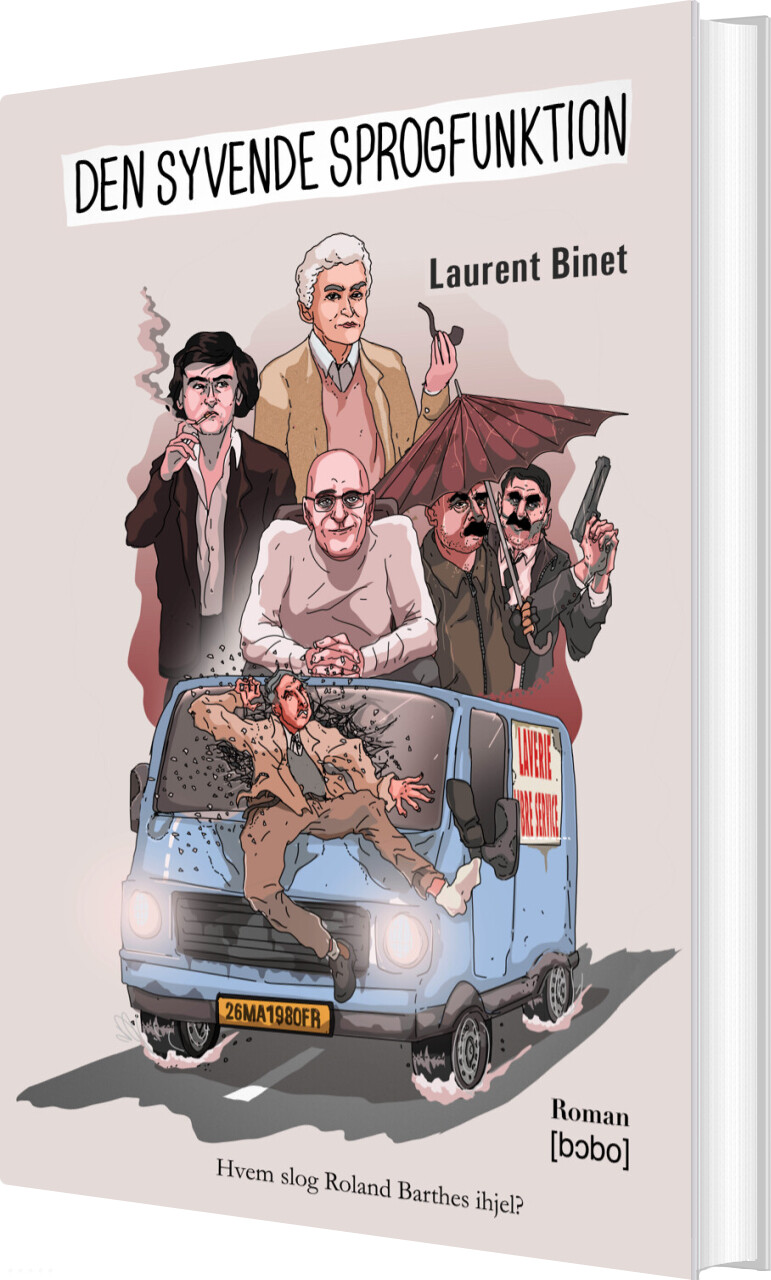 Billede af Den Syvende Sprogfunktion - Laurent Binet - Bog