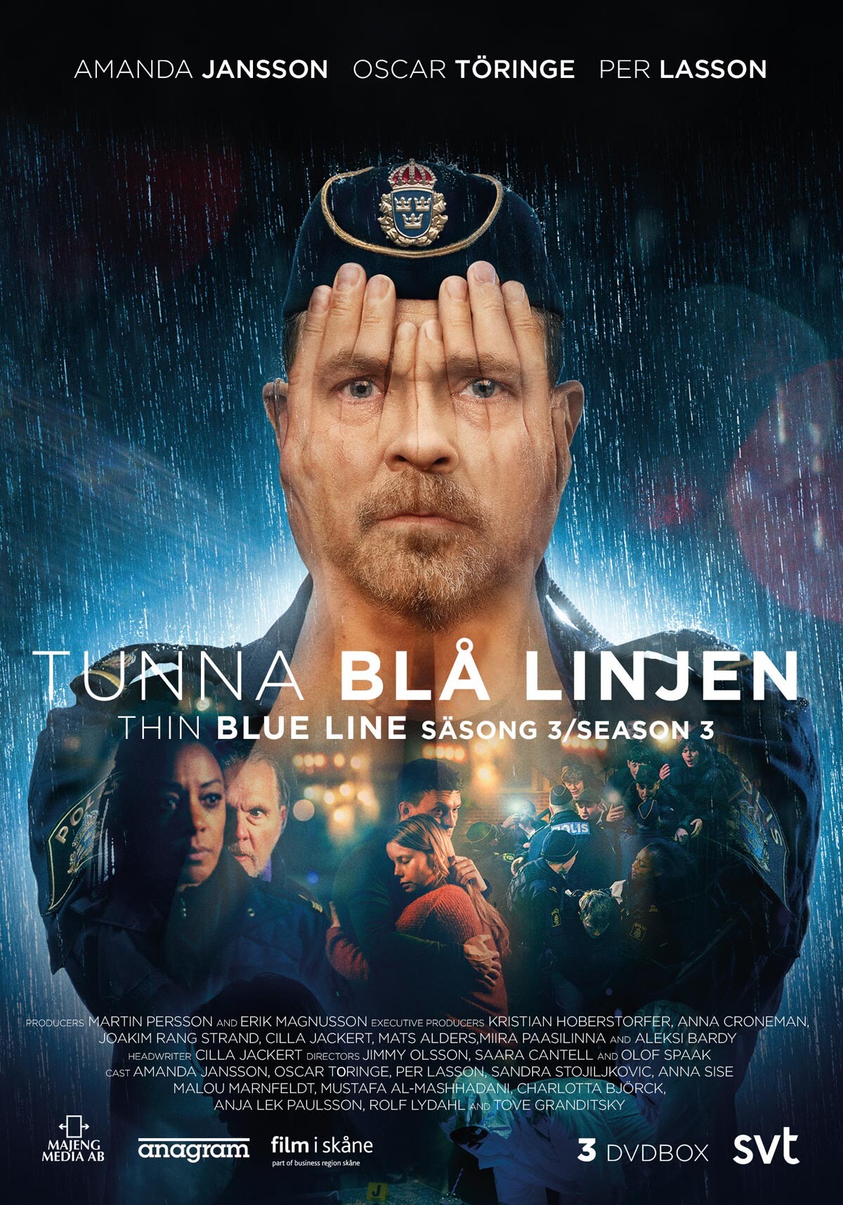 Den Tynde Blå Linje - Sæson 3 - DVD - Tv-serie