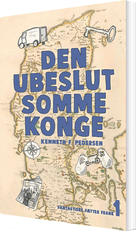 Billede af Den Ubeslutsomme Konge - Kenneth F. Pedersen - Bog hos Gucca.dk