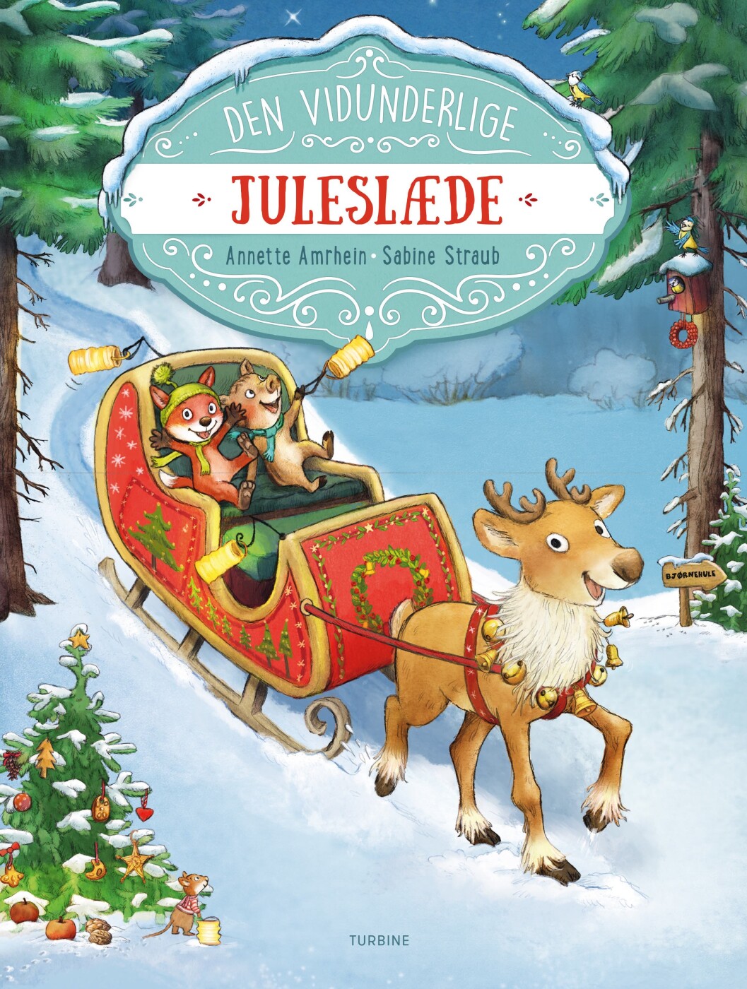Den Vidunderlige Juleslæde - Annette Amrhein - Bog