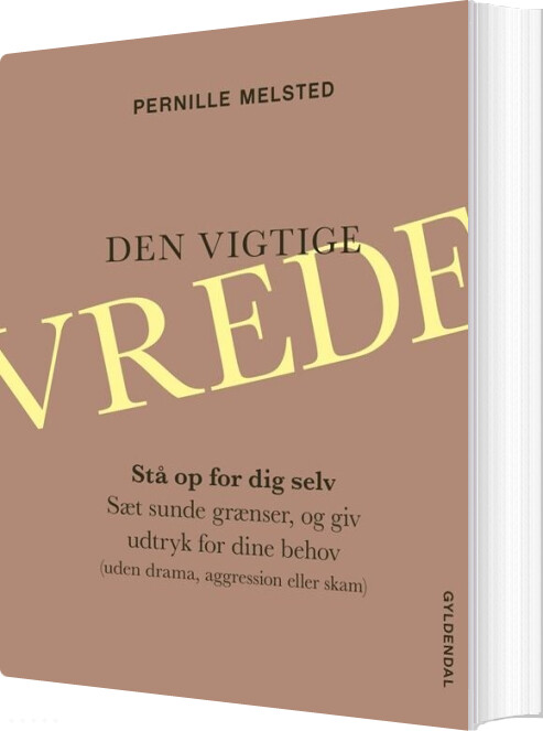 Billede af Den Vigtige Vrede - Pernille Melsted - Bog