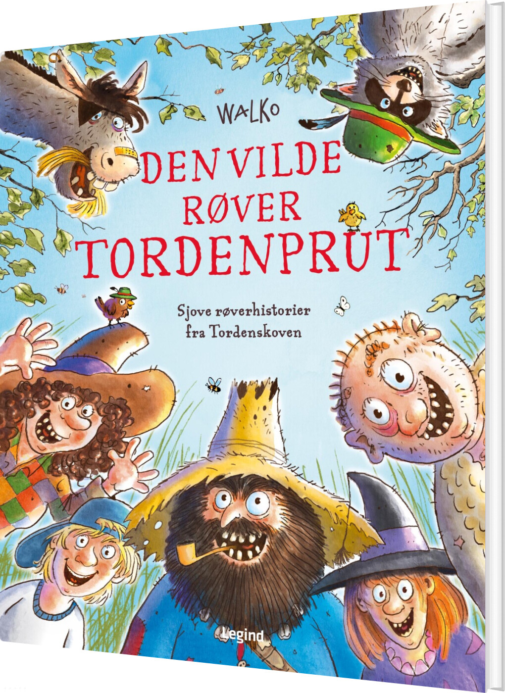 Den Vilde Røver Tordenprut - Walko - Bog