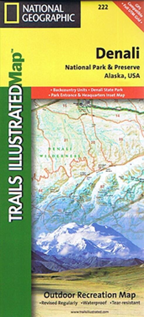Billede af Denali National Park & Preserve - National Geographics - English Book