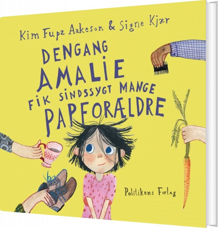 Dengang Amalie Fik Sindssygt Mange Papforældre - Kim Fupz Aakeson - Bog