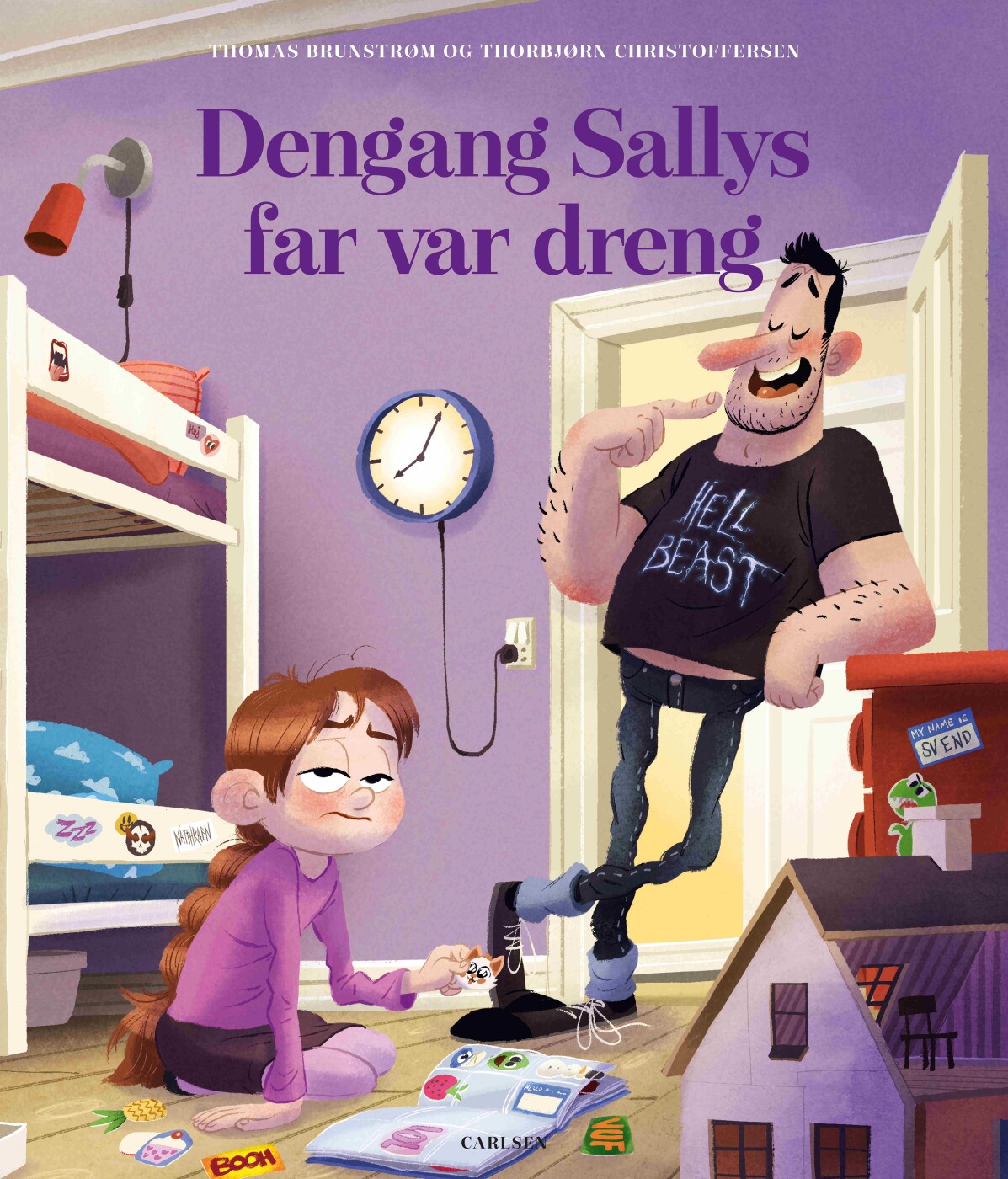 Dengang Sallys Far Var Dreng - Thomas Brunstrøm - Bog